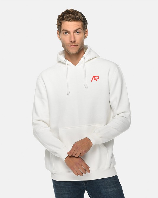 AP Tennis Fire Tennis Ball Hoodie - White